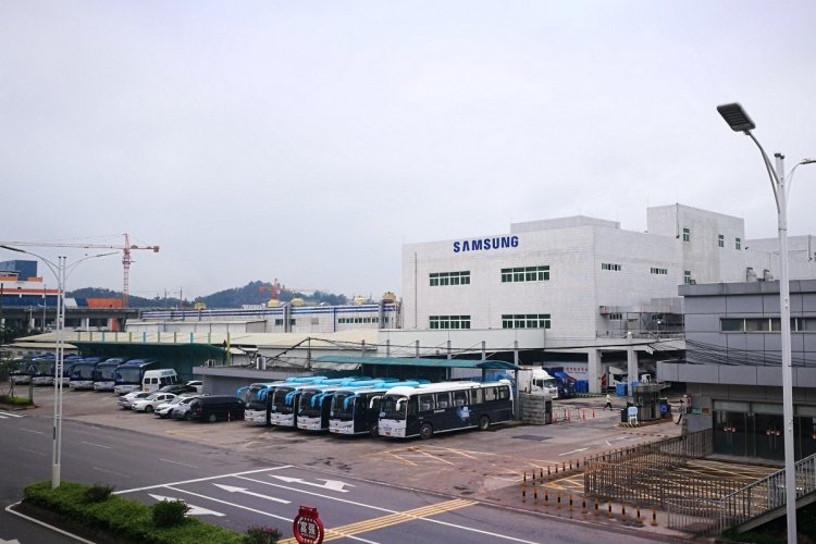 Samsung's Huizhou factory. Image Credit: He Huifeng/South China Morning Post