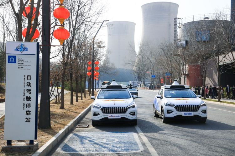 Baidu will launch driverless robotaxi service in Beijing's Shougang Park on May 2. Credit: Baidu