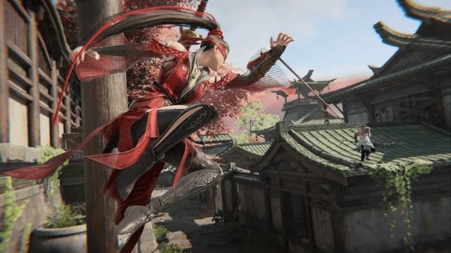 Nakra:Bladepoint is multi-player action game that combine both Chinese traditional cultural elements with trendy battle royale style. Credit: NetEase  