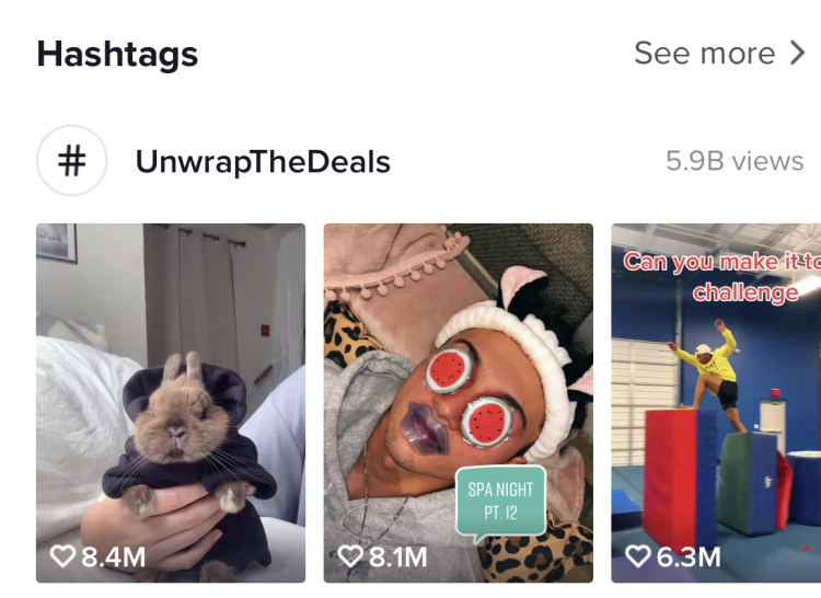 #UnwrapTheDeals event