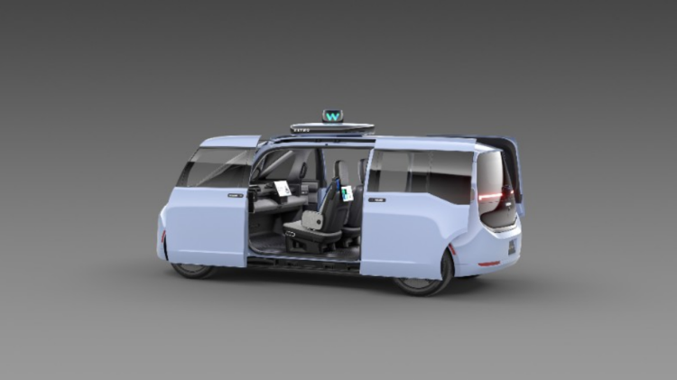 The car is customized by ZEEKR for Waymo.