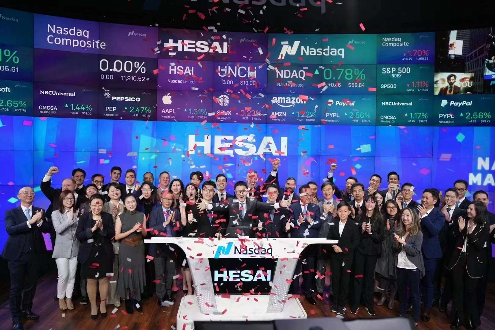 Chinese LiDAR Maker Hesai Debuts On Nasdaq - PingWest