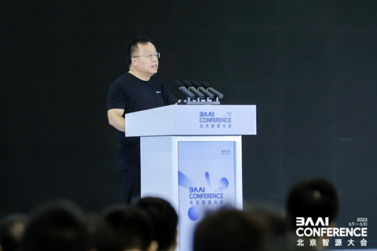 Huang Tiejun, the President of Beijing Academy of Artificial Intelligence (BAAI)