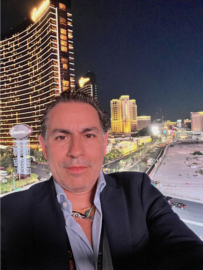 Daniel Márquez, CEO of Blender Group, in Las Vegas